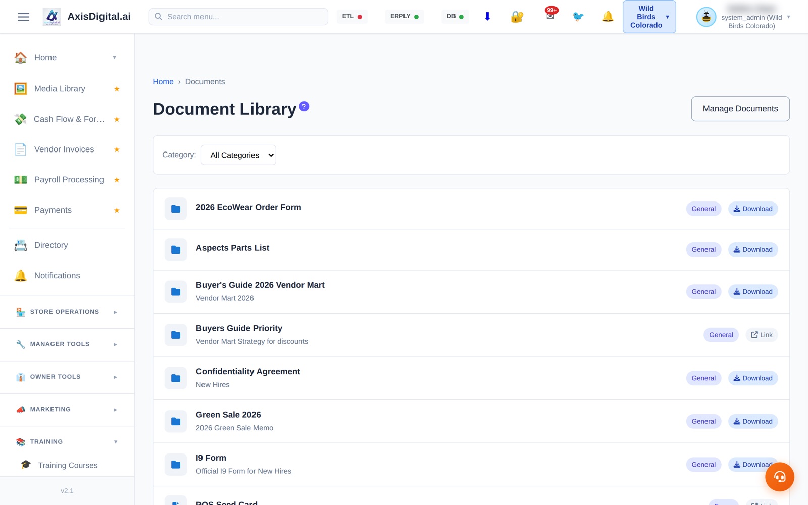 The document library your team pulls from